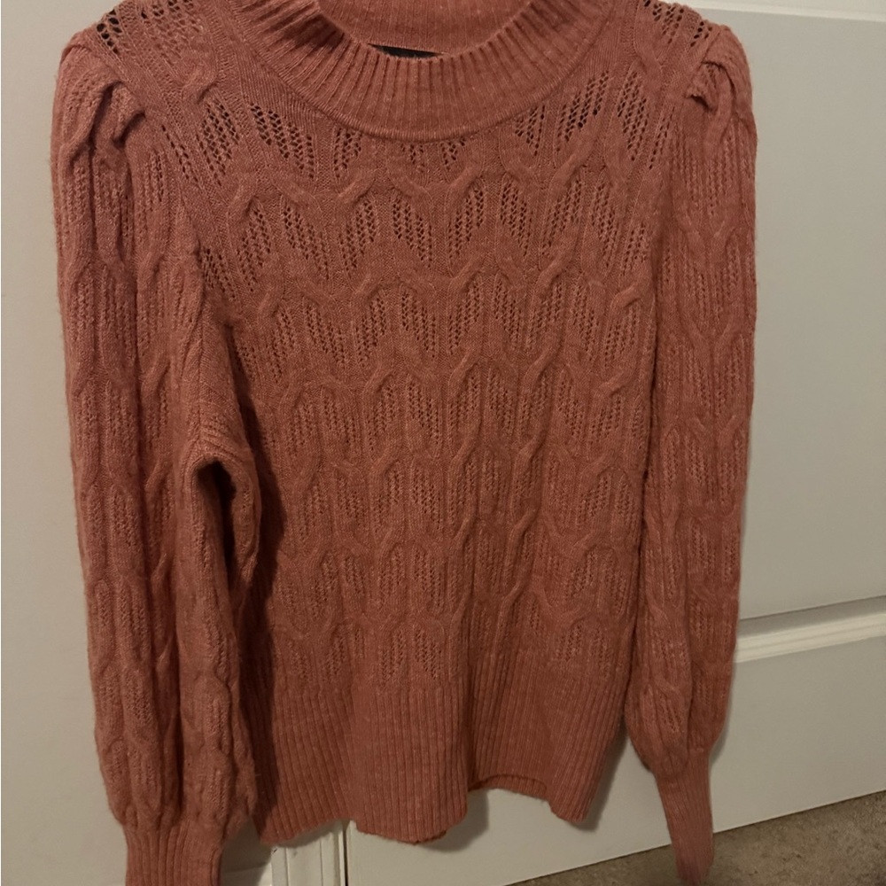 Women’s Express Cable Knit Sweater - Picture 2 of 2